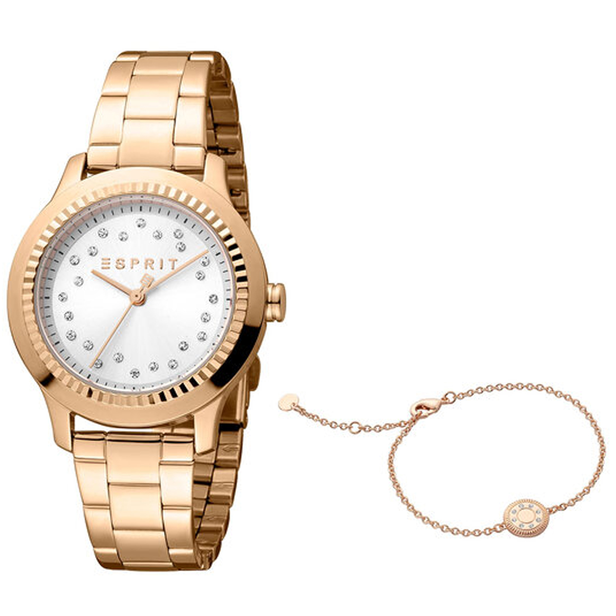 MONTRE ESPRIT FEMME SIMPLE ACIER